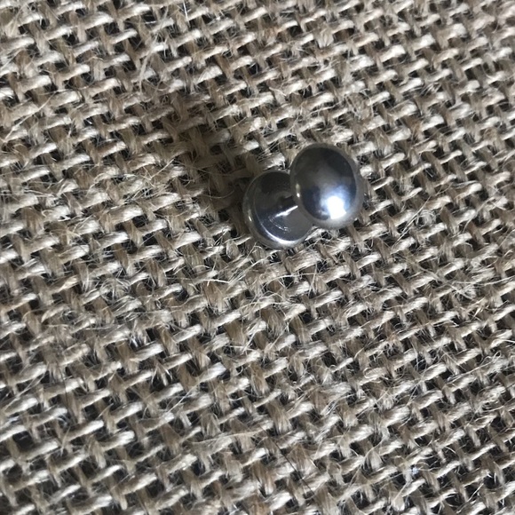 Stainless Steel Faux Gauges w/CZ stone - Picture 7 of 8